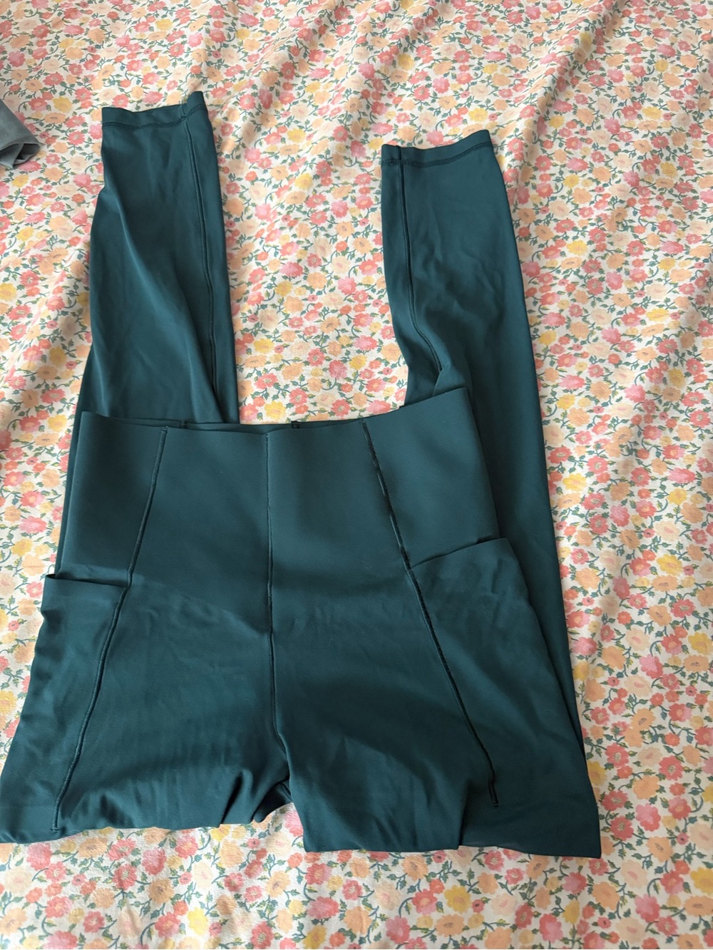 aerie High-Waisted Forest Green Leggings